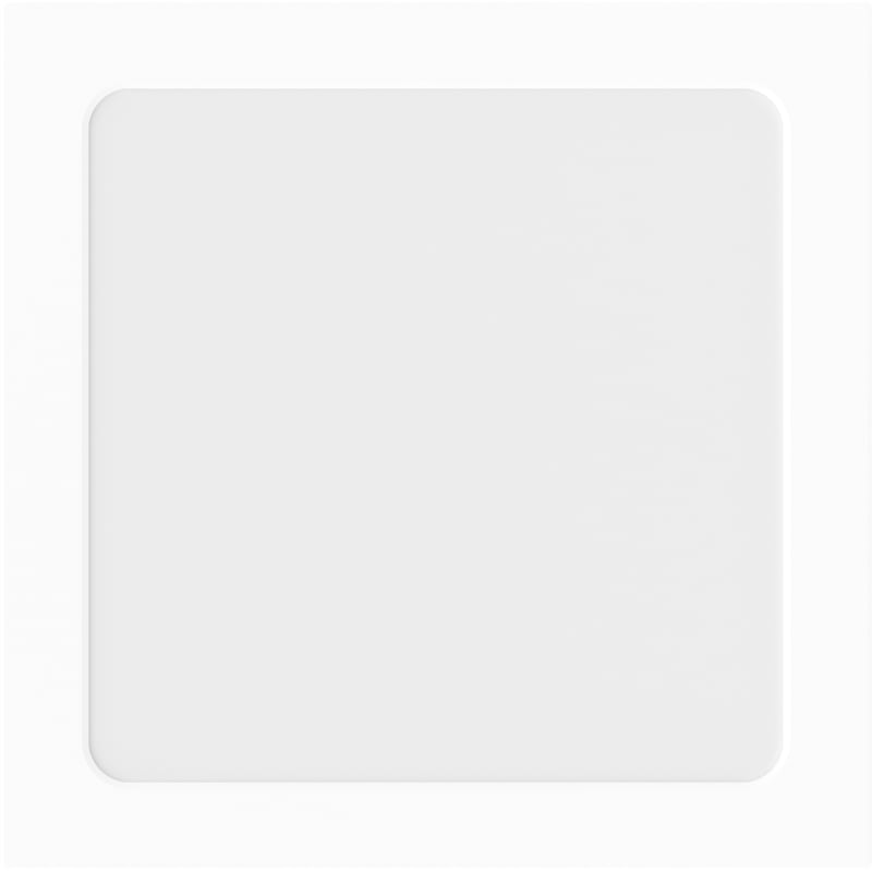 Mexen LDSS plafonnier LED de plafond en surface 22 x 22 cm, 18W, Froid - 6500K, 1980 lm, blanc - L213-022-1865-20