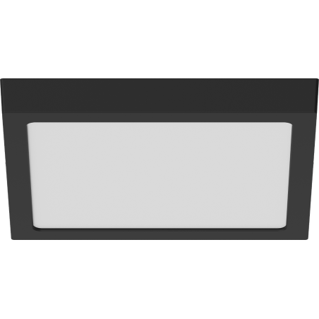 Mexen LDSS LED-kattoplafondi pinta-asennettava 30 x 30 cm, 24W, Kylmä - 6500K, 1920 lm, musta - L213-030-2465-70