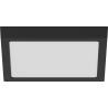 Mexen LDSS plafonnier LED de plafond 30 x 30 cm, 24W, Blanc froid - 6500K, 1920 lm, noir - L213-030-2465-70