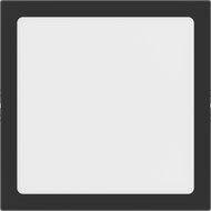 Mexen LDSS plafon sufitowy LED natynkowy 30 x 30 cm, 24W, Zimna - 6500K, 1920 lm, czarny - L213-030-2465-70