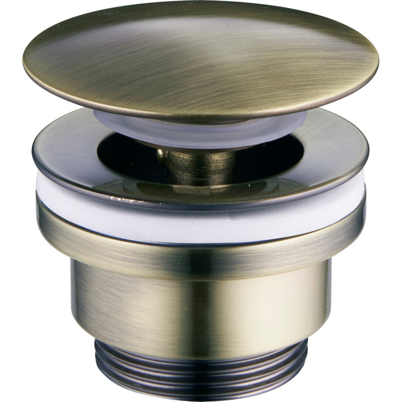 Mexen universele klik-klak stop, antiek messing - 79930-40