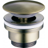 Mexen universele klik-klak stop, antiek messing - 79930-40