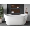 Mexen X-Wall-NR estante empotrado sin borde 75 x 30 cm, cobre cepillado - 19C1753010