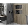 Mexen X-Wall-NR nišas plaukts bez apkakles 75 x 30 cm, gun gray matēts - 19E1753010