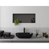 Mexen X-Wall-NR nišas plaukts bez apkakles 75 x 30 cm, gun gray matēts - 19E1753010