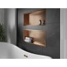 Mexen X-Wall-R nišas plaukts ar atloku 75 x 30 cm, matēts varš - 19C0753010