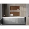 Mexen X-Wall-R nišas plaukts ar atloku 75 x 30 cm, matēts varš - 19C0753010