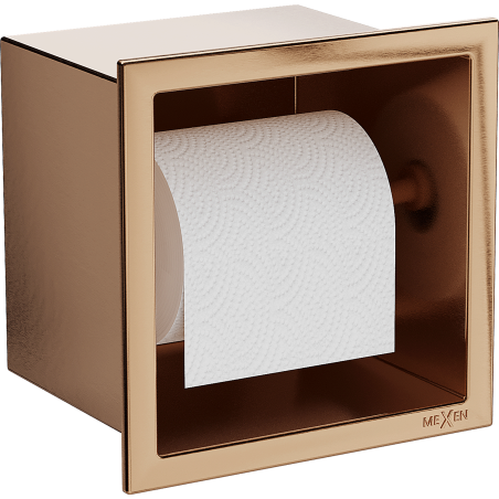 Mexen X-Wall-P suporte para papel higiénico, cobre escovado - 19C3