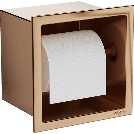 Mexen X-Wall-P support pour papier toilette, cuivre brossé - 19C3