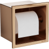 Mexen X-Wall-P toiletrolhouder, geborsteld koper - 19C3