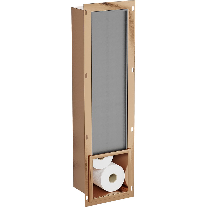 Mexen X-Wall-B dispenser per carta igienica, rame spazzolato - 19C5
