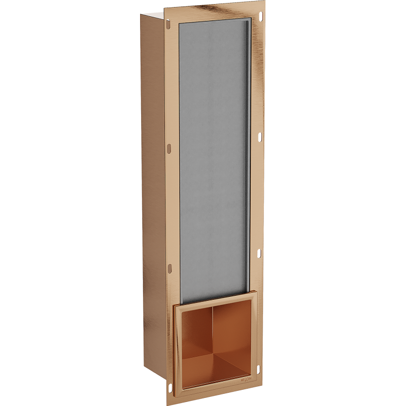 Mexen X-Wall-B Toilettenpapierhalter, gebürstetes Kupfer - 19C5