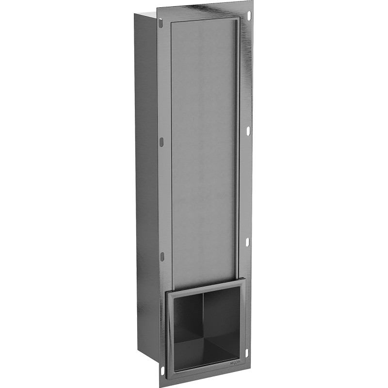 Mexen X-Wall-B toiletpapiermagazijn, geschuurd geweergrijs - 19E5