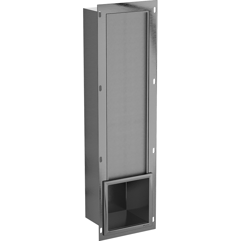 Mexen X-Wall-B Toilettenpapiermagazin, gebürstet gun grey - 19E5