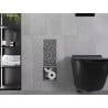 Mexen X-Wall-B wc-paperiteline, harjattu gun gray - 19E5