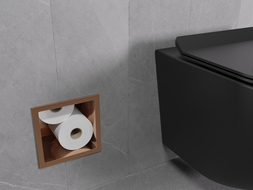 Mexen X-Wall-B Toilettenpapierhalter, gebürstetes Kupfer - 19C5