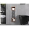 Mexen X-Wall-BP toiletrolhouder met magazijn, geborsteld koper - 19C4
