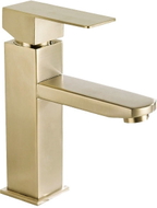 Mexen Emma brushed gold bathroom sink faucet - 71900-50