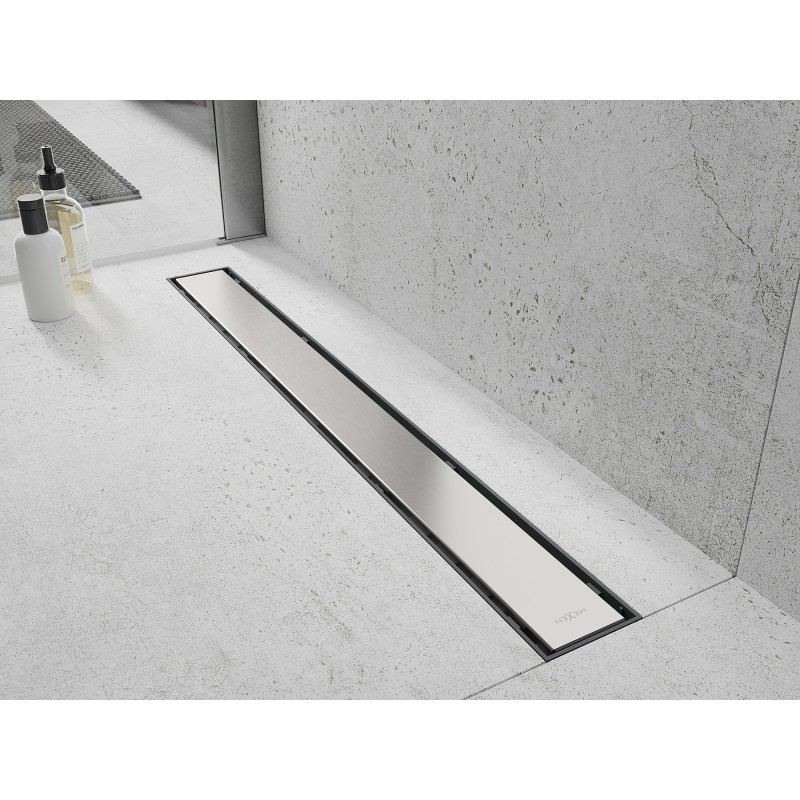 Mexen Flat ABS odpływ liniowy 2w1 80 cm, inox- 1069080