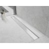 Mexen Flat 360° MGW drain linéaire rotatif 100 cm, verre blanc - 1027100-40