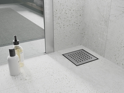 Mexen Flat-Q M08 põrandane äravooluava ruudukujuline 12 x 12 cm, inox - 1010512