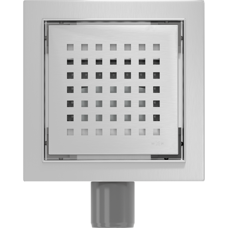 Mexen Flat-Q M08 floor drain square 15 x 15 cm, inox - 1010515