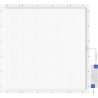 Mexen Brill+ LED griestu panelis iebūvējamais 60 x 60 cm, 48W, Auksts - 6500K, 5280 lm, balts - L201-060-060-4865-20