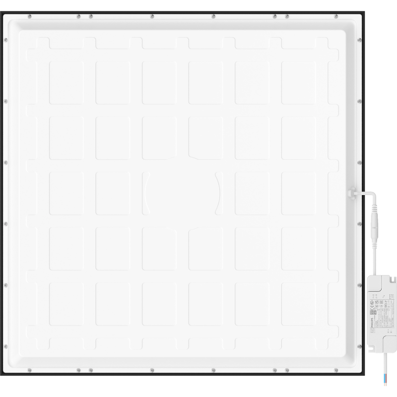 Mexen Brill-S LED griesti panelis 60 x 60 cm, 36W, Neitrāla - 4000K, 3960 lm, melns - L202-060-060-3640-70