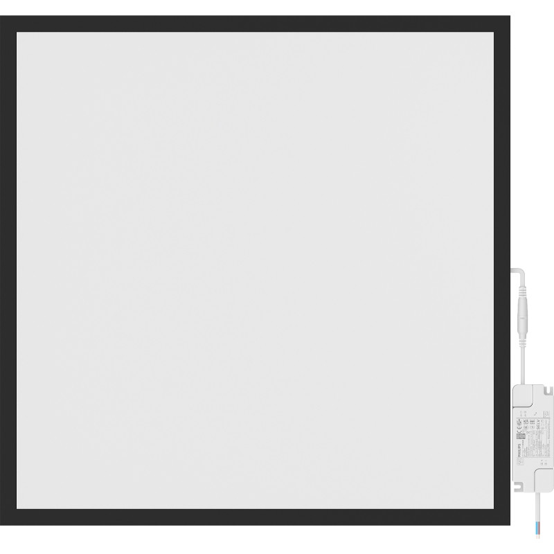 Mexen Brill-S LED stropna plošča podometna 60 x 60 cm, 36W, Nevtralna - 4000K, 3960 lm, črna - L202-060-060-3640-70