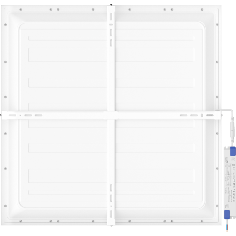 Mexen Brill-S LED griesti panelis virsmas 60 x 60 cm, 40W, Neitrāls - 4000K, 4000 lm, balts - L205-060-060-4040-20