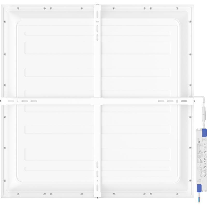 Mexen Brill-S panel sufitowy LED natynkowy 60 x 60 cm, 40W, Neutralna - 4000K, 4000 lm, biały - L205-060-060-4040-20