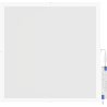 Mexen Brill-S panel sufitowy LED natynkowy 60 x 60 cm, 40W, Neutralna - 4000K, 4000 lm, biały - L205-060-060-4040-20