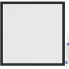 Mexen Brill-S LED griestu panelis uz virsmas 60 x 60 cm, 40W, Neitrāls - 4000K, 3600 lm, melns - L205-060-060-4040-70