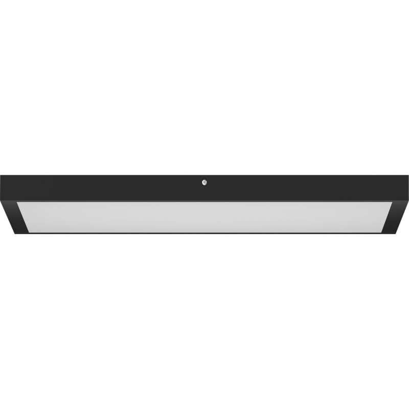Mexen Brill-S LED-Deckenpanel Aufputz 60 x 60 cm, 48W, Neutral - 4000K, 4800 lm, schwarz - L206-060-060-4840-70