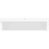 Mexen Brill-S LED-Deckenpanel Aufputz 60 x 30 cm, 24W, Neutral - 4000K, 2880 lm, weiß - L207-060-030-2440-20
