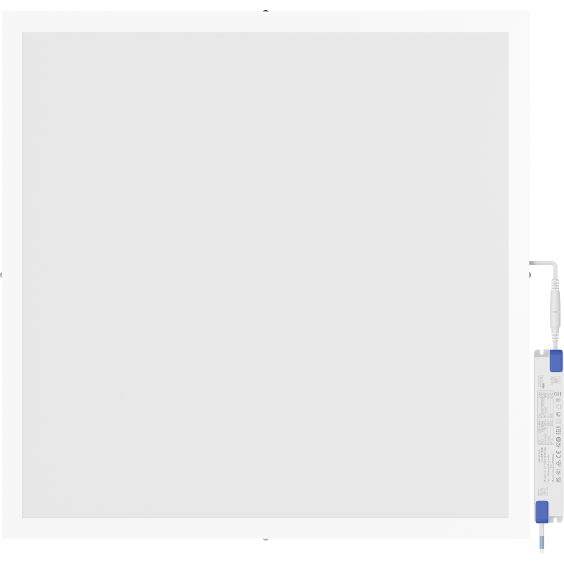 Mexen Brill-S LED griestu panelis virsapmetuma 60 x 60 cm, 36W, Neitrāls - 4000K, 4320 lm, balts - L207-060-060-3640-20