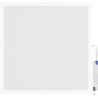 Mexen Brill-S LED griestu panelis virsapmetuma 60 x 60 cm, 36W, Neitrāls - 4000K, 4320 lm, balts - L207-060-060-3640-20