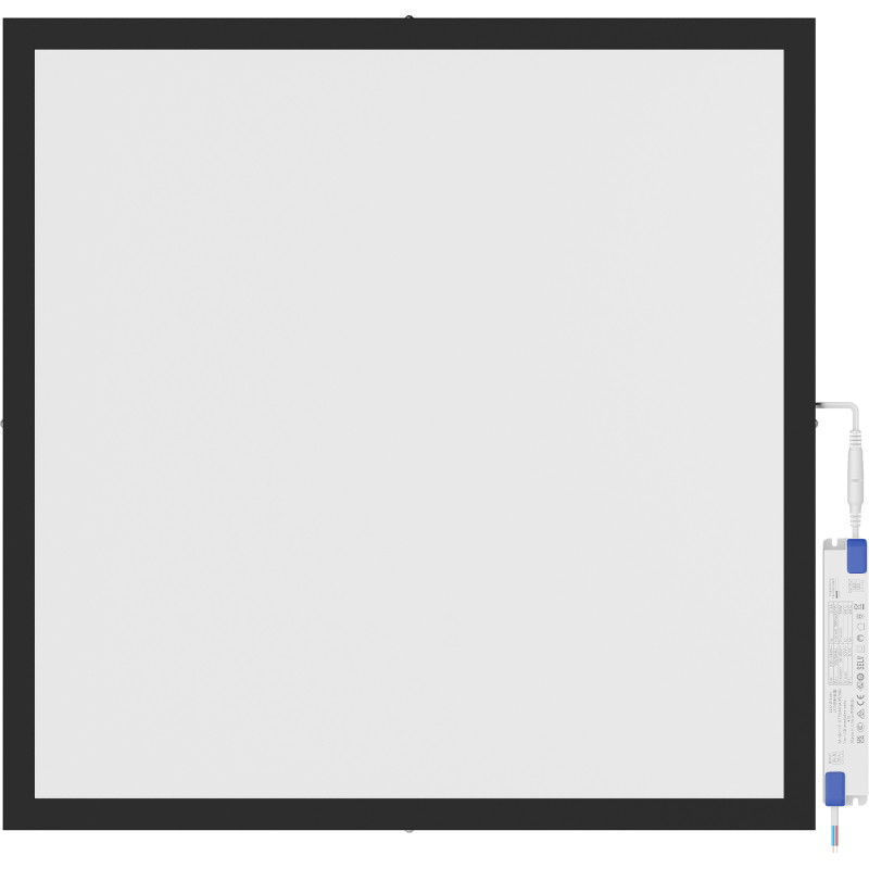 Mexen Brill-S stropna LED plošča 60 x 60 cm, 36W, Nevtralna - 4000K, 3960 lm, črna - L207-060-060-3640-70