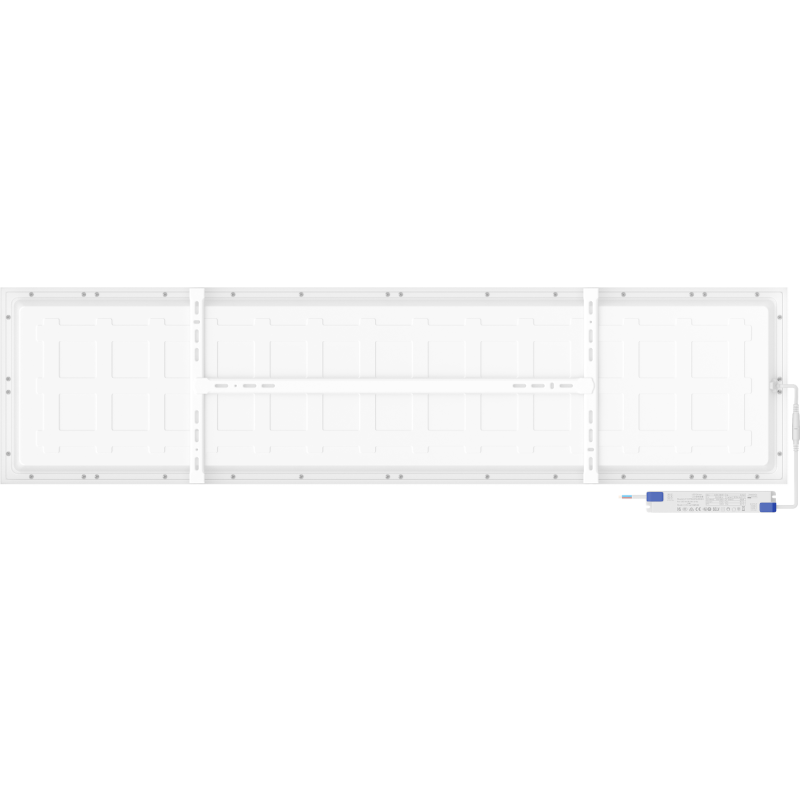 Mexen Brill-S panel sufitowy LED natynkowy 120 x 30 cm, 36W, Neutralna - 4000K, 5184 lm, biały - L207-120-030-3640-20