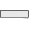 Mexen Brill-S LED stropna plošča, nadometna, 120 x 30 cm, 36 W, Nevtralna - 4000 K, 3960 lm, črna - L207-120-030-3640-70