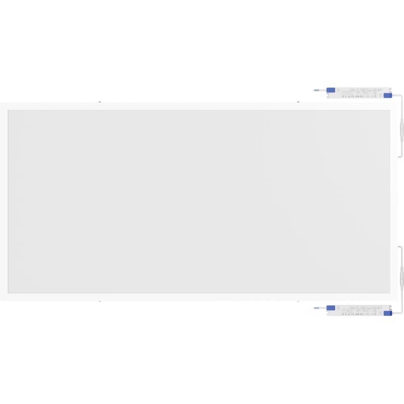 Mexen Brill-S LED-Deckenpaneel zur Aufputzmontage 120 x 60 cm, 60W, Neutral - 4000K, 7200 lm, weiß - L207-120-060-6040-20