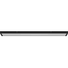 Mexen Brill-S opbouw LED plafondpaneel 120 x 60 cm, 60W, Neutraal - 4000K, 6600 lm, zwart - L207-120-060-6040-70