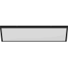 Mexen Brill-S panel sufitowy LED natynkowy 120 x 60 cm, 60W, Neutralna - 4000K, 6600 lm, czarny - L207-120-060-6040-70