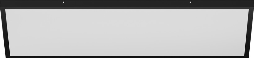 Mexen Brill-S LED griestu panelis virsapmetuma montāžai 120 x 60 cm, 60W, Neitrāls - 4000K, 8640 lm, melns