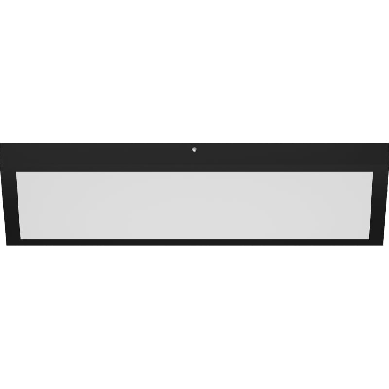 Mexen Brill-S LED-Deckenpaneel zur Oberflächenmontage 60 x 30 cm, 24W, Neutral - 4000K, 2640 lm, schwarz - L207-060-030-2440-70