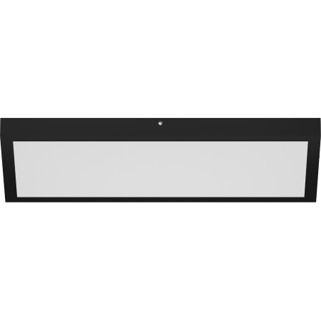 Mexen Brill-S panel de techo LED de superficie 60 x 30 cm, 24W, Neutral - 4000K, 2640 lm, negro - L207-060-030-2440-70