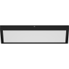 Mexen Brill-S stropni LED panel površinski 60 x 30 cm, 24W, Neutralna - 4000K, 2640 lm, crni - L207-060-030-2440-70