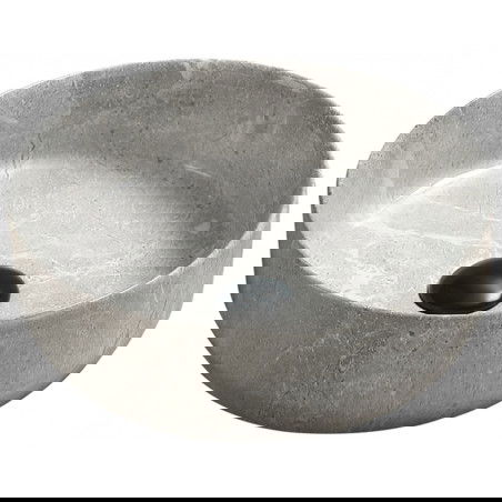 Mexen Felicia επιτραπέζιος νιπτήρας 39 x 39 cm, γκρι πέτρα - 21363962