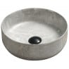 Mexen Felicia opbouw wastafel 39 x 39 cm, grijs steen - 21363962