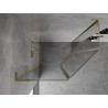 Mexen Mist L asymmetrical hinged pentagonal shower enclosure 90 x 80 cm, transparent, gold - 8A8L-090-080-50-00
